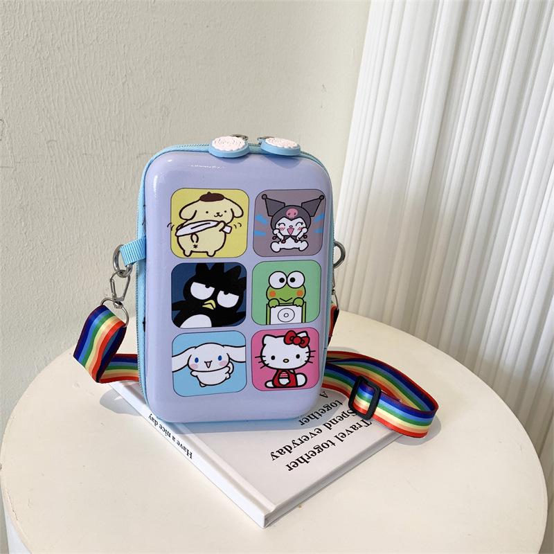 2024 Trendy Girls' Crossbody Bag - Cute Ice Princess Shoulder Bag & Baby Coin Purse