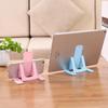 Foldable Card-Style Phone Stand: Adjustable Two-Stage Angle, Portable Plastic Holder