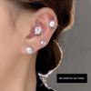 2025 New Arrival Best Selling Magnetic Stud Earrings Women's Same Style Non-Pierced Ear Bone Clip Fancy Niche Style Exquisite Earhole-Free