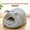 Cozy Warmth Closed Nest for Medium & Small Dogs and Cats - Ideal for Deep Sleep & Kitten Kneading.