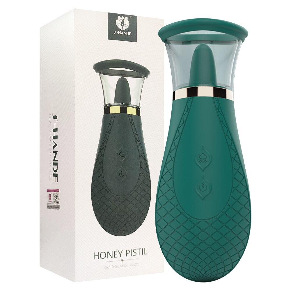 Female Tongue Licking Vibrator G Spot Clitoral Massager Vagina Stimulation Nipple Clit Tickler 10 Vibration Modes Sex Toys for Women