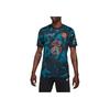 Nike Chelsea 21-22 Away Game Short Sleeve Training Jersey Men Tops Floral DB5894-468