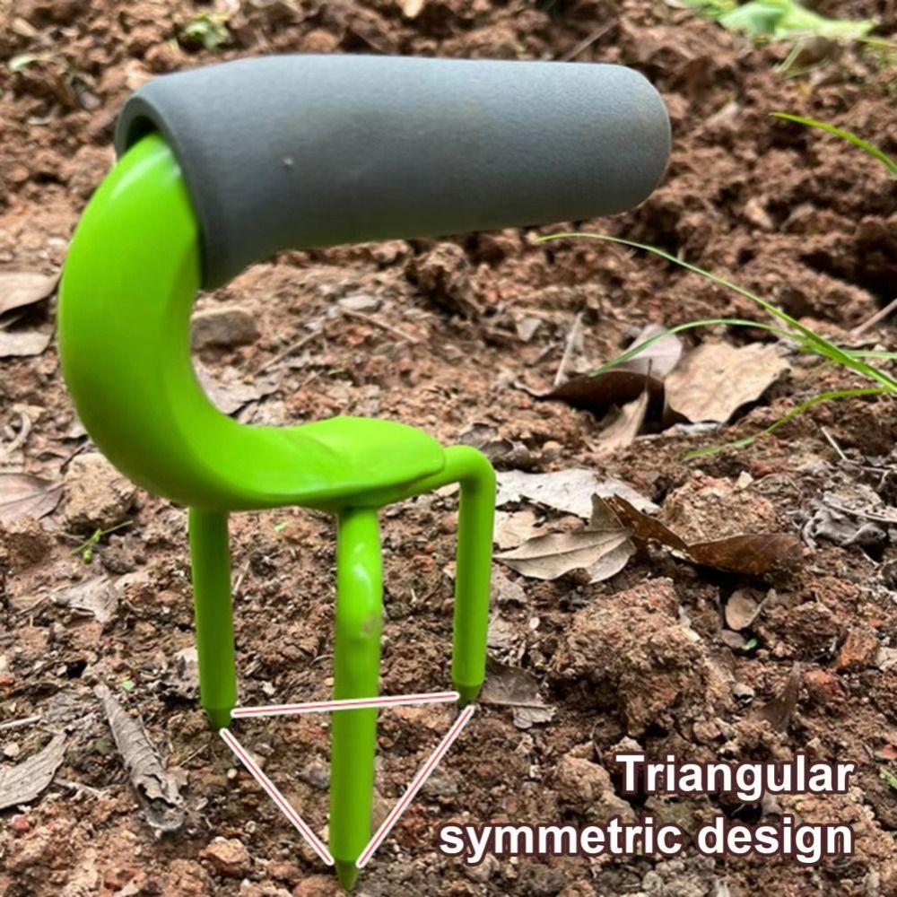Fork Manual Tiller Hand Rake Carbon Steel Hand Rake Garden Tool Mini Gardening Claw Lawns