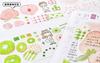 Molinta Masking Washi Tape for Fruit DIY Cute Interior Planner Tape Tape, Girls, Corner, Planner, Album, Scrapbooking, Gift, Stickers, Decoration,