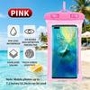 Floating Airbag Phone Waterproof Pouch With Lanyard, High Transparent Touch Screen Waterproof Phone Case For Beach Swimming Surf