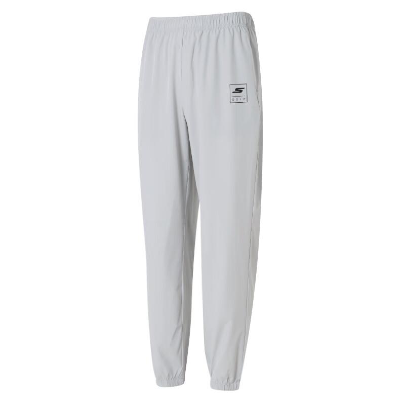 Skechers Fashion Sports Series Comfortable Breathable Woven Casual Pants Men bottoms Dawn-Blue Gray P225M281-02VP S