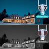 8MP 4K Dual Lens Ultra Wide Angle 180° Wifi IP Camera Outdoor 4MP Full Color Night Vision Ai Human Detect Security Surveillance