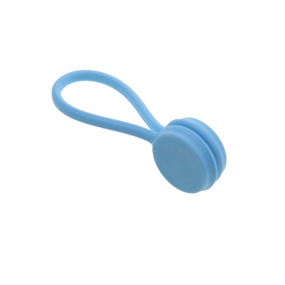 1-10PCSMagnetic Data Cable Organizer For Storing Mobile Phones And Headphones Anti Winding Universal Silicone Portable Magnet