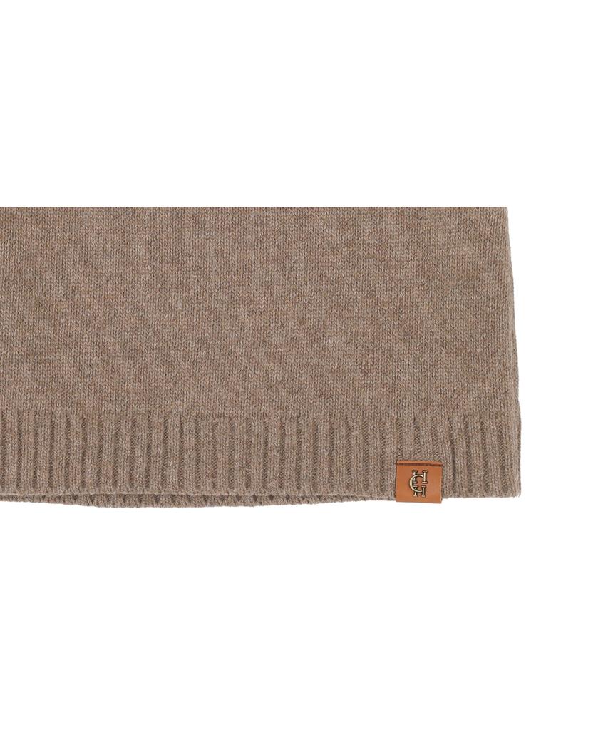 Hardcore Happiness Hch Classic Knit Mini Skirt_Beige