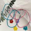 Acrylic Hollow Six Petal Flower Loose Beads Colorful Flower Charm Pendant DIY Accessories Necklaces Earring Jewelry Gift