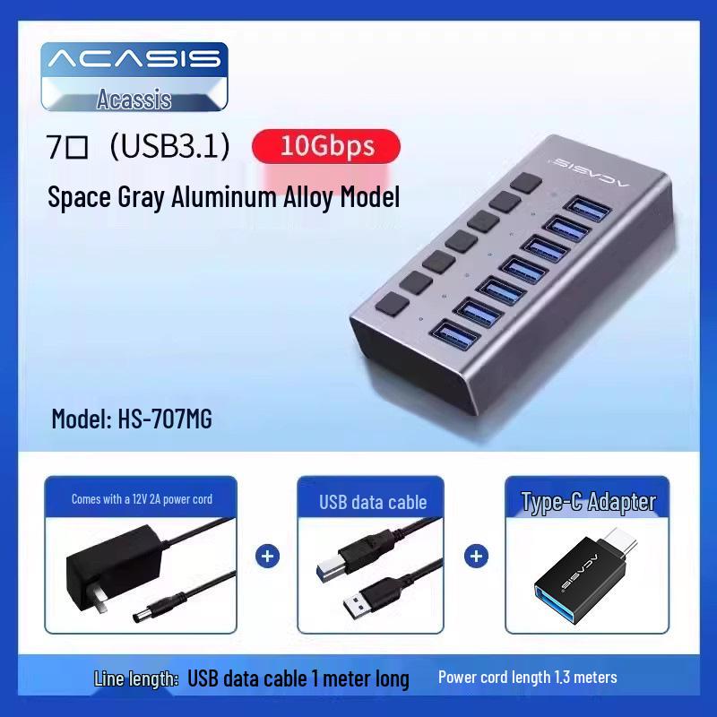 Akasis Multi-Port USB Hub & Charger Docking Station