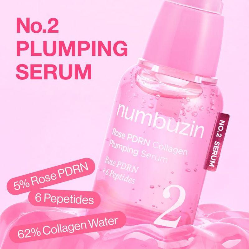 NUMBUZIN Sérum Plumping de Colágeno PDRN de Rosa nº 2