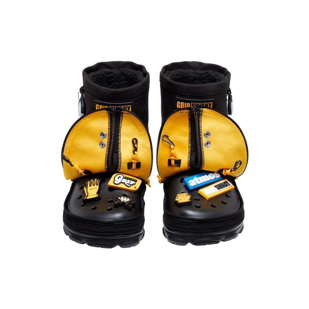 GRIP SWANY X Atmos X Crocs All-Terrain Clog Black Unisex Sneakers 208017-001