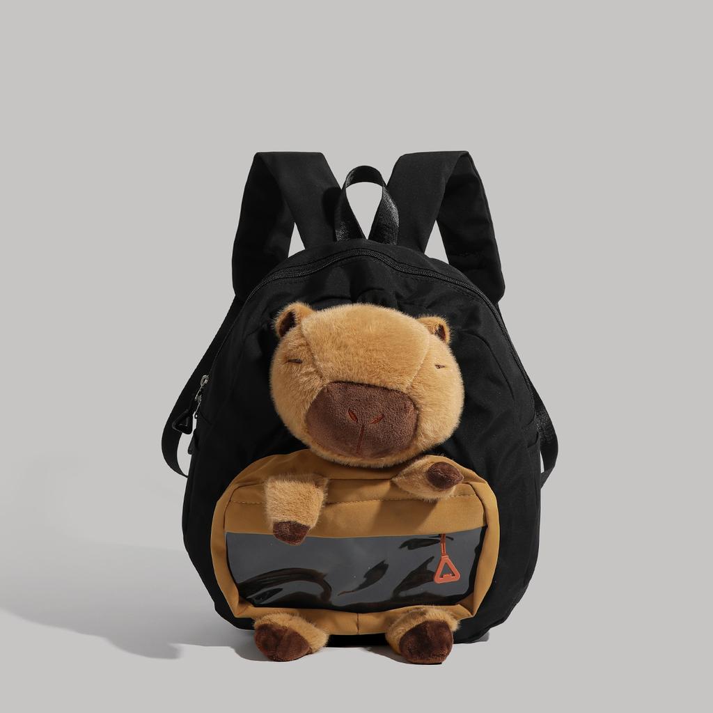 Cute Cartoon Kids School Bags Female Large-capacity Cartoon Funny Backpack Soft Girl Cartoon Animation Student Backpack Light Love Bag