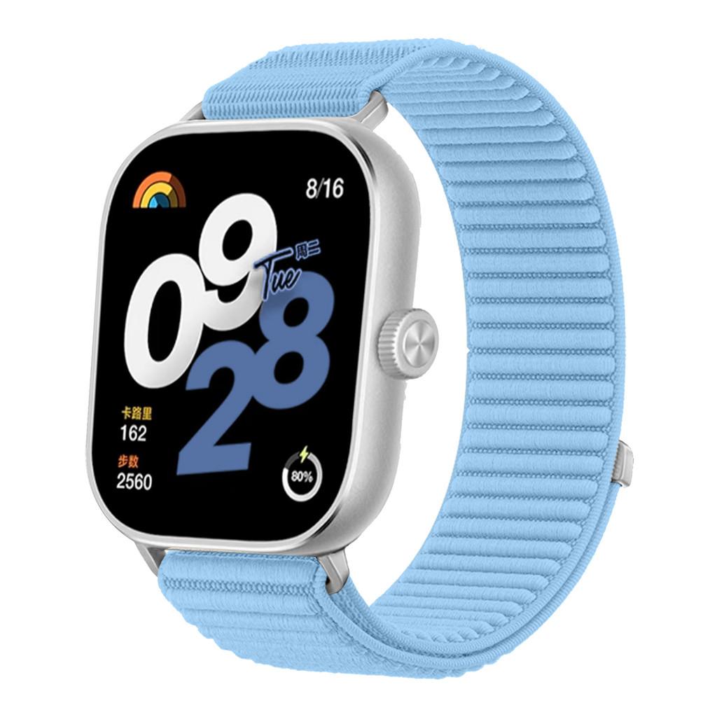 Nylonový smyčkový řemínek pro Redmi Watch 5 4 Kovová přezka Pásek pro XIAOMI Mi Band 9Pro 8Pro Nastavitelný Sportovní Correa Náhradní náramek