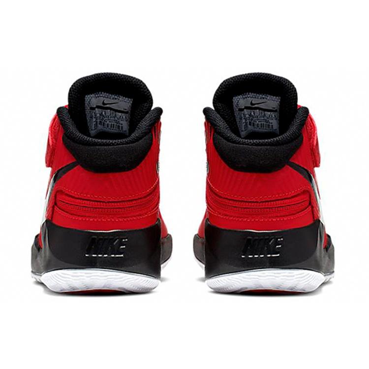 (GS) Nike Team Hustle D 9 FlyEase 'Red Black' Kids' BV2952-600