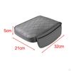 Car Armrest Cushion Arm Rest Covering Soft PU Leather Cover for Middle Console Protector