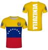 Venezuelan flag and emblem 3D printed T-shirt for women and men, high-quality clothing