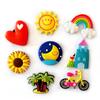 Magneti per Frigorifero Cartoni Animati Carini Arcobaleno Sole Adesivi Magnetici per Bacheca Lavagna Adesivi Magnetici Decorazioni per la Casa Kawaii