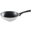 Wok i rustfritt stål - Pyrex - ET28BWX/6146 - 28 cm - Non-stick - Eksklusiv 3D-bunn