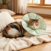Adjustable Pet Elizabethan Collar Breathable Cat Recovery Collar Pet Cone Collar  Cat Dog