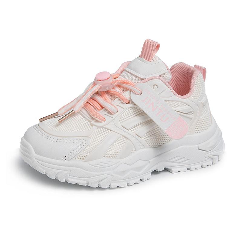 Kids Mesh Casual Shoes Korean Style Boy's Sneakers Outdoor Comfortable 5-16Years Children' Girl Walking Running Shoes Anti Slip