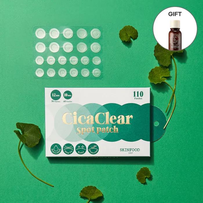 [Free Parsley Essence 14ml Gift] Cica Clear Spot Patch (Pack of 4, 100 Patches)