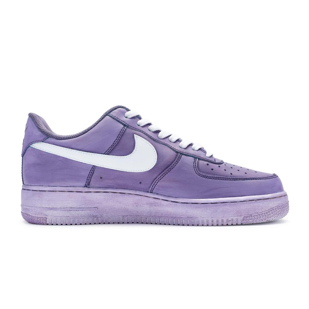 Nike Air Force 1 Low 811 Manufacturing, Lavender Height Increasing Low top Skateboard Shoes GS White Purple DH2920-111(Team80-)
