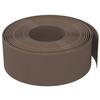 VidaXL Bordure de jardin marron 10 m 20 cm polyéthylène 154401