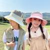 Quick Dry Kids Shawl Sun Hat Breathable Children Fishman Hat Casual Baby Sun Protection Hat  Boys