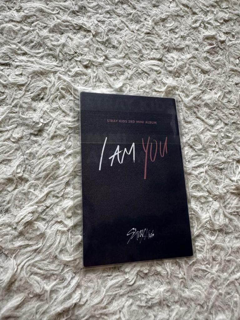 [USED] Stray Kids I Am You Pre-order Purple Frame Han Ji Sung