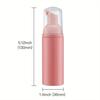 5 Pieces Pink 60ml Foam Pump Bottle Pink, Empty Travel Size Foam Dispenser Pump for Soap Shampoo, Essential Travel Accessories