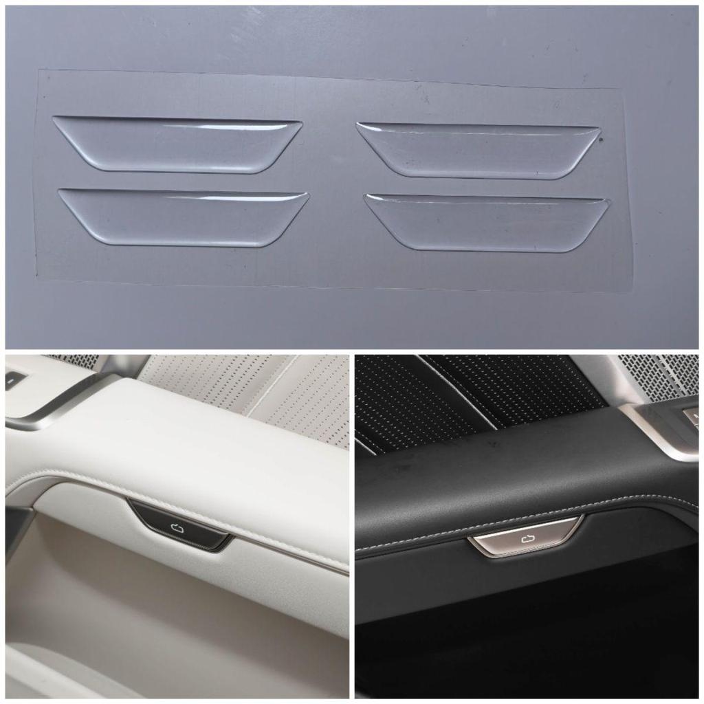 2025 Li Auto L9 Car Interior Button Sticker Set for Door Switch and Power Window Panels
