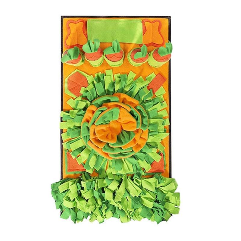 Dog Feeding Pad Snuffle Toy For Dog Interactive Puzzle Enrichment Toy for Training Soft Nosework Mat 1