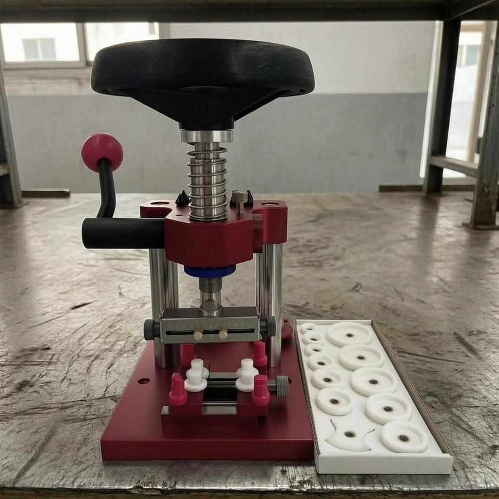 Watch Case Closing Tool Bench-Top Opening Anti-Slip
