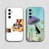 Cartoon L-Little Mole Case for Phone Case for Samsung Galaxy A22,23,24,25,26,30,30s,31,32,33,34,35,36,42,50,51,52,53,54A55