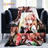 Akame Ga Kill Flannel Warm Lightweight Blanket Japan Animation Children's Game Home Office Travel Bed Sofa Napping Blanket.