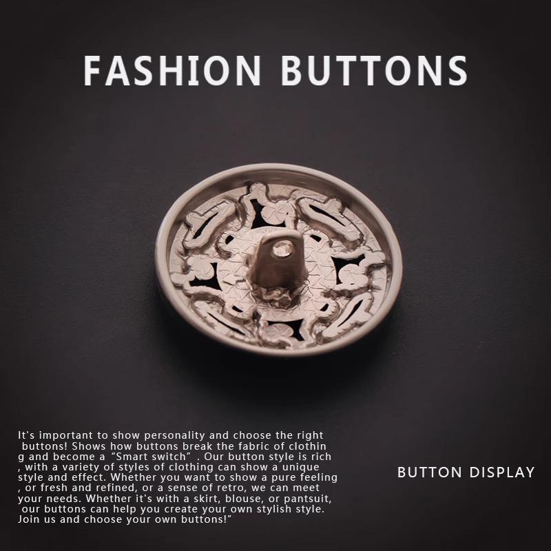 10 Stück Mantelknöpfe Neuer chinesischer Stil Retro High-End Exquisite Oberteile Mantelanzüge High-End Knöpfe für Kleidung