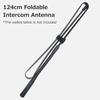 Foldable Intercom Antenna 124cm Walkie Talkie Antenna SMA-Female Interface High Gain 144/430MHz