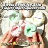 ASMR Vacuum Squishy Squeeze Ball Cute Noisy Sensory Fidget Toy Anti-stress Relax Desktop Stress Relief Toy