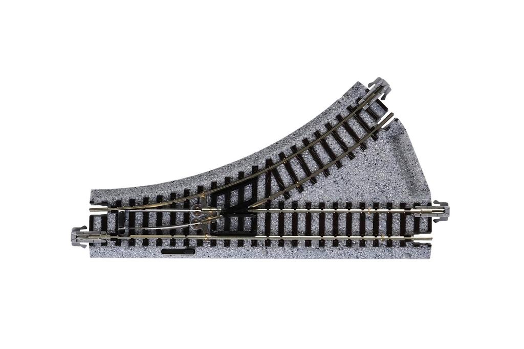 KATO N Gauge Unitrack Compact Electric Points R150-45° Left 20-240 Model Train Supplies