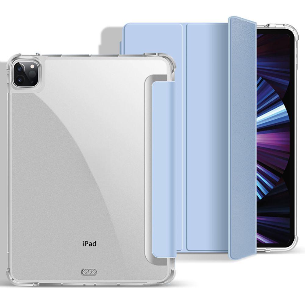 iPad Air102 Acrylic P1345 Curved Protective Case with Pen Holder