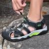 Summer  Men Genuine Leather  Sandals Men Beach Sandals Outdoor Sandals For Men