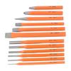 12PCS Roll Pin Punch Chisel Set Multiple Size Punch and Chisel Removing Repair Tool DIY Tool for