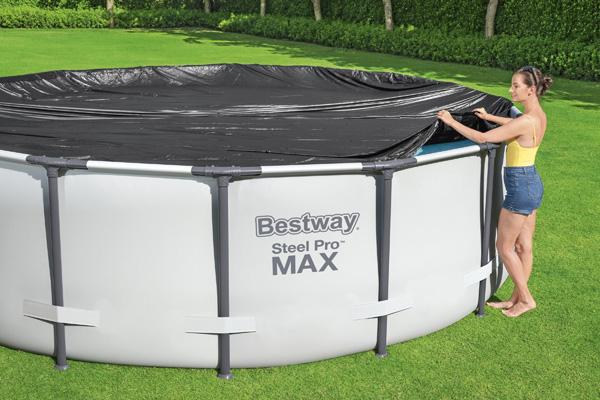 Pool Cover With Frame - Size 305 Cm #58036