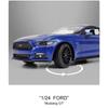 WELLY 1/24 Ford Mustang GT 2015 Alloy Car Model Diecast Toy Vehicle High Simitation Cars Toys for Children Kids Gifts