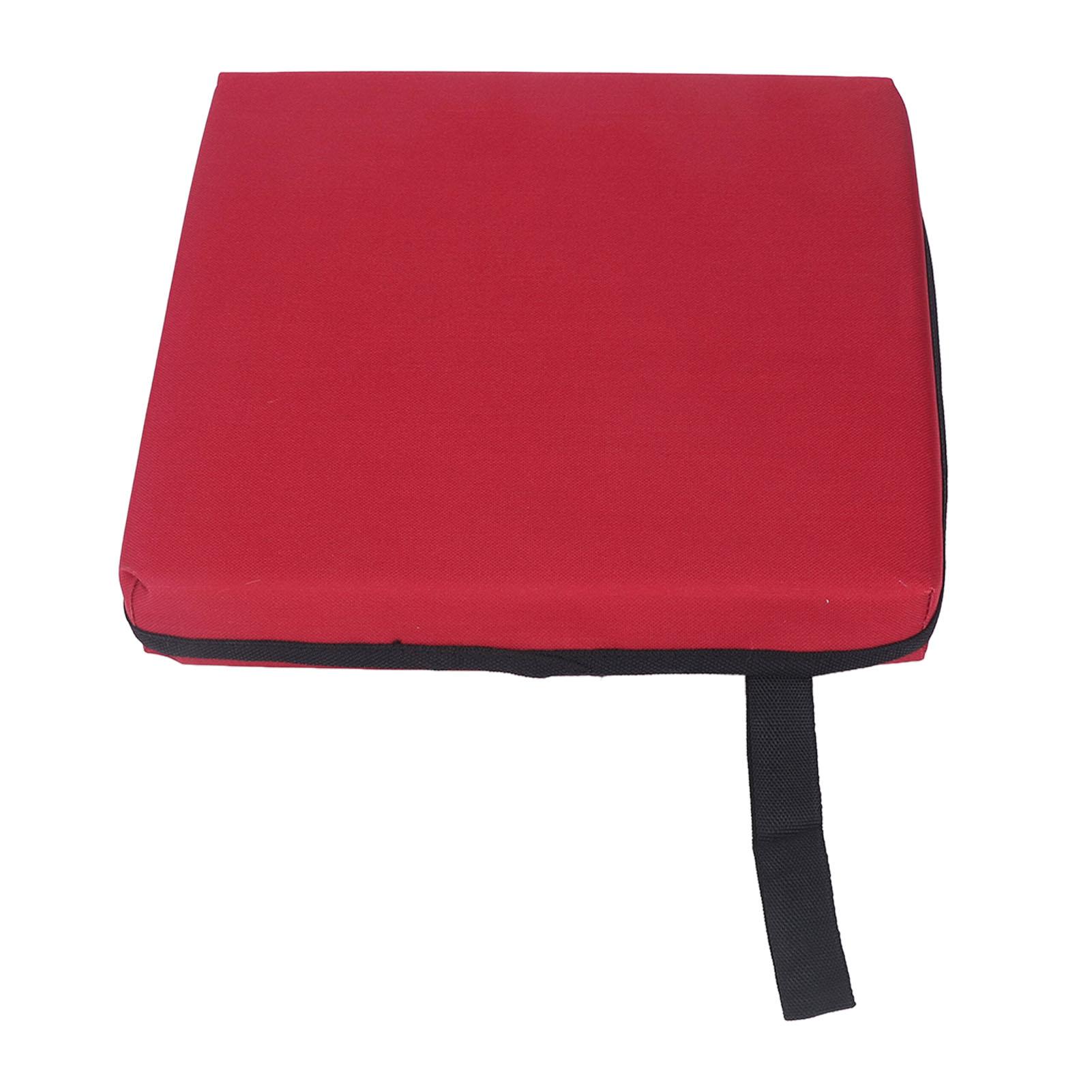 Подушка для сиденья на открытом воздухе Многоцелевая Однослойная Губка Ткань Оксфорд Подушка-спинка для стула Подушка для стадиона Винно-красный вино красного 1100₽