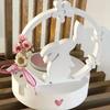 DIY Resin Mold Rabbit Kiss Butterfly Design Circle Bunny - Top Quality for Candle Holder Candy Sticks Home Crafts Decor