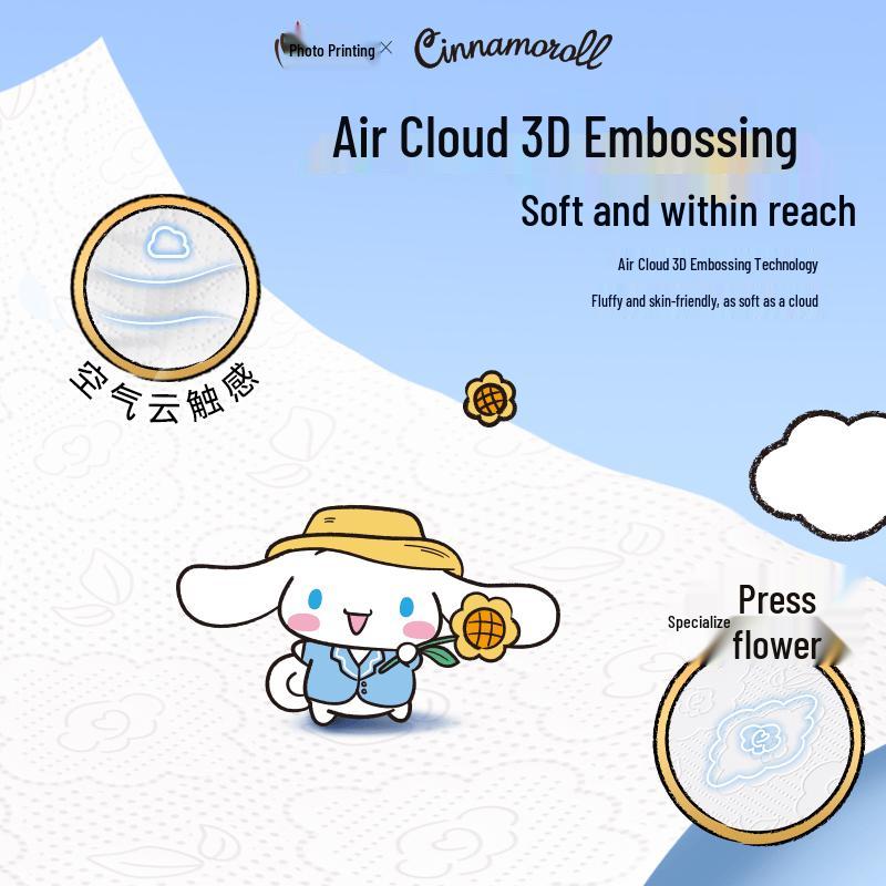 Mind Act Upon Mind Sanrio Hanging Cloud-Soft Tissues