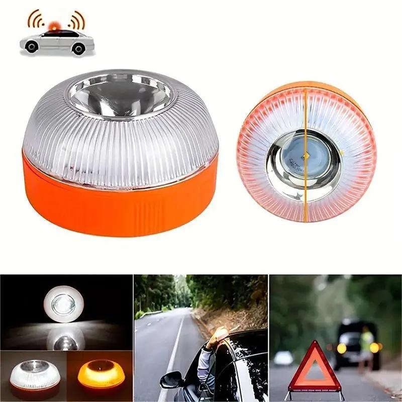 

Car Emergency Light V16 Flash Lights Magnetic Induction Road Accident Lamp Beacon Safety Accessory Auto Warning Signal Lamps